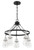 Craftmade 50625-FB Thatcher 5 Light Chandelier in Flat Black