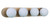 Bridgestone 1 Light Wall Sconce in Satin Brass