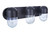 Craftmade 55003-FB Pill 3 Light Vanity in Flat Black