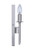 Craftmade 54362-BNK Larrson 2 Light Wall Sconce in Brushed Polished Nickel