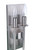Craftmade 54362-BNK Larrson 2 Light Wall Sconce in Brushed Polished Nickel