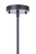 Craftmade 54392-FB Larrson 2 Light Mini Pendant in Flat Black