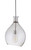 Craftmade P951BNK1 Zuni 1 Light Pendant in Brushed Polished Nickel