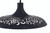 Craftmade P965FB1 Pendant 40-Watt 1 Light Flat Black Finish Dining/Kitchen Island Foyer Pendant Light with Steel Shade, No Bulb Included