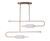 Craftmade 53874-SB-LED Tuli LED Island in Satin Brass