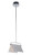Tente Mini Pendant 1 LED Light  Chrome