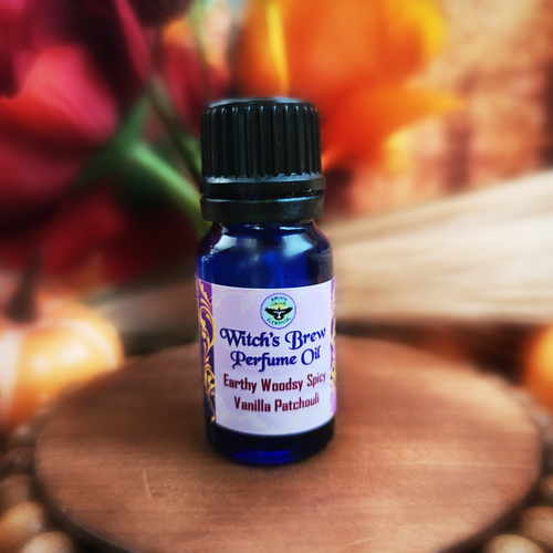 WITCH'S BREW PERFUME OIL - Spiritually Charged to help you Empower, Focus, and Intensify your Spell & Ritual Work! Our Witch’s Brew Oil is a spicy, earthy fragrance with just a hint of dark sweetness!