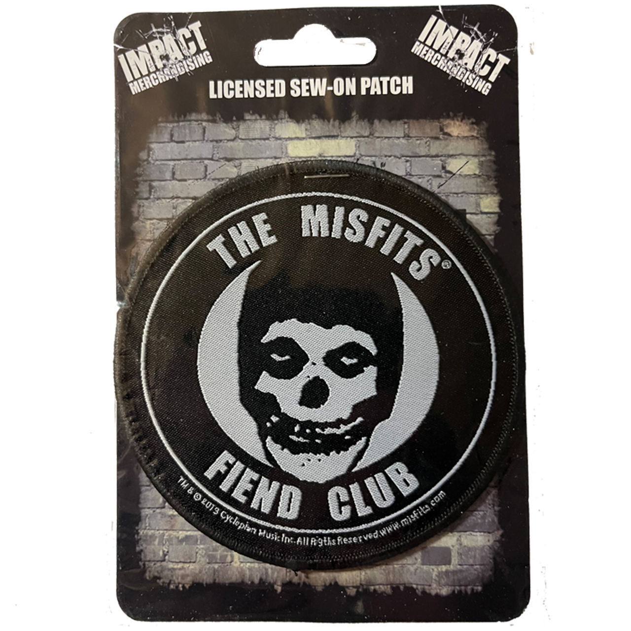 Misfits Fiend Club Iron-On Patch