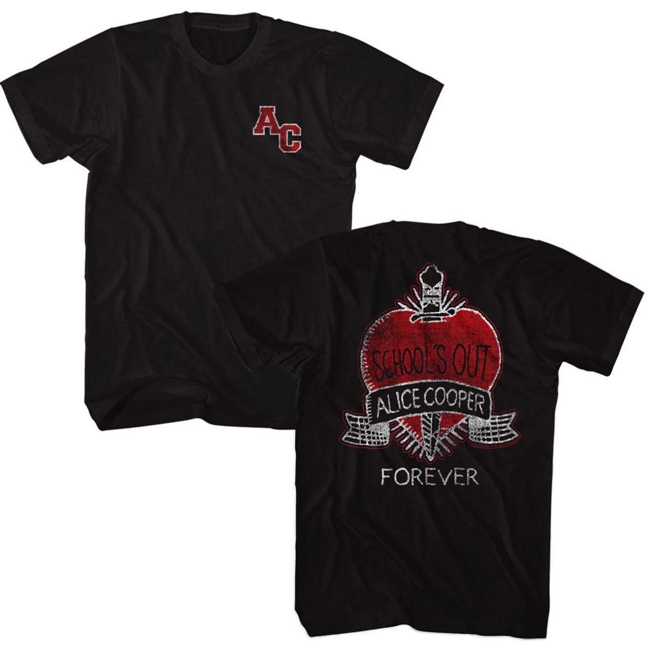 ALICE COOPER ALICE COOPER SCHOOLS OUT VARSITY s/s tee