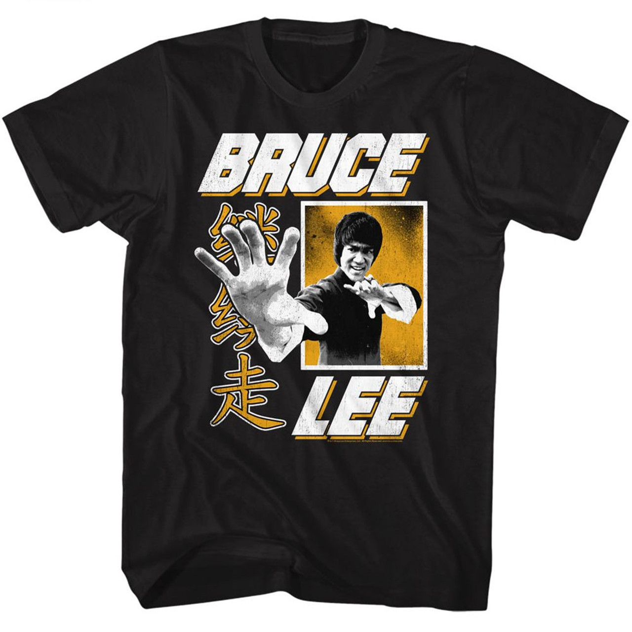 Bruce Lee3枚纏TシャツUSA BRUCE LEE SHIRT CLASSIC BRUCE HEATHER BLUE – MSM FIGHT SHOP