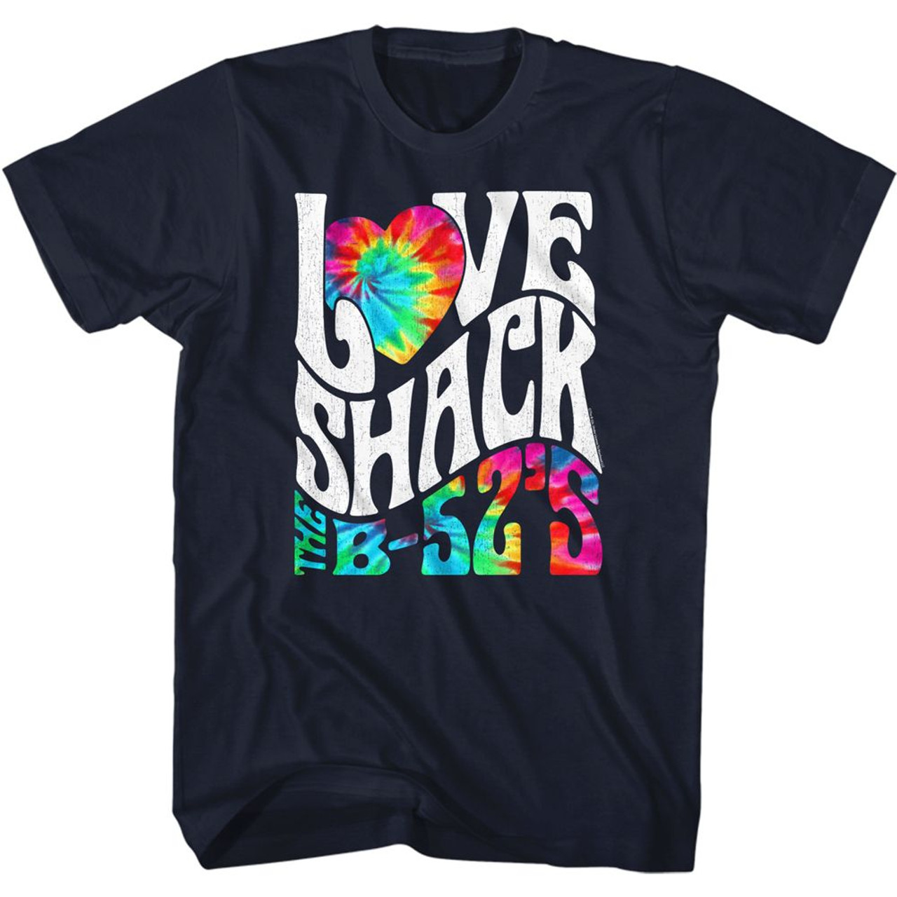 THE B52S LOVE SHACK TIE DYE s/s tee