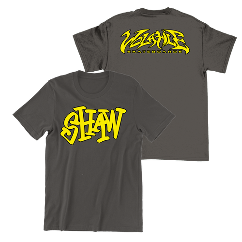 Shaw Skateboards | Logo | Men's  Smoke T-shirt