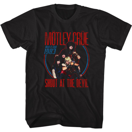 Licensed Motley Crue t-shirts and merchandise