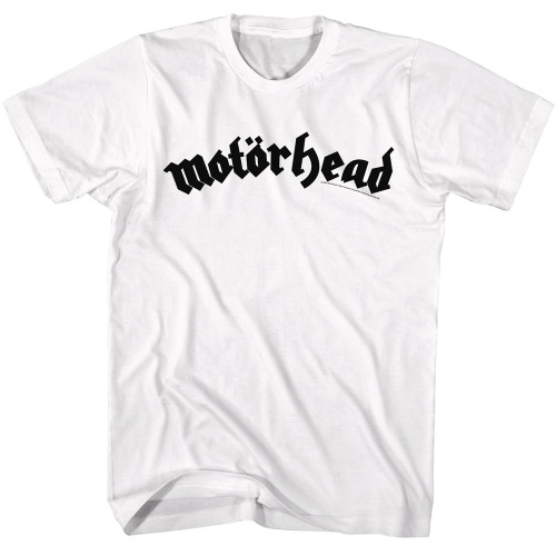 Motorhead Dark Logo white s/s mens tee