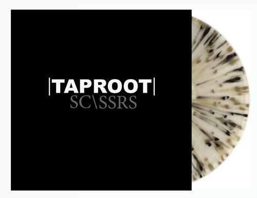 Taproot SC\SSRS LP White Vinyl with Black and Gold Splatter 180gram
