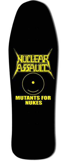 Nuclear Assault Mutants For Nukes Old School skateboard