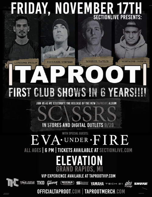 Taproot VIP Package The Intersection Grand Rapids, MI 11/17/23