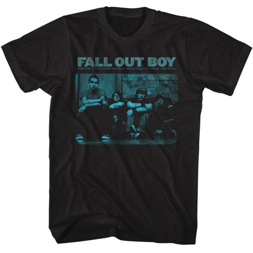 Fall Out Boy Logo Band black s/s tee