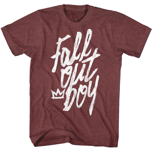 Fall Out Boy Logo Band black s/s tee