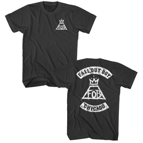 Fall Out Boy Logo Band black s/s tee