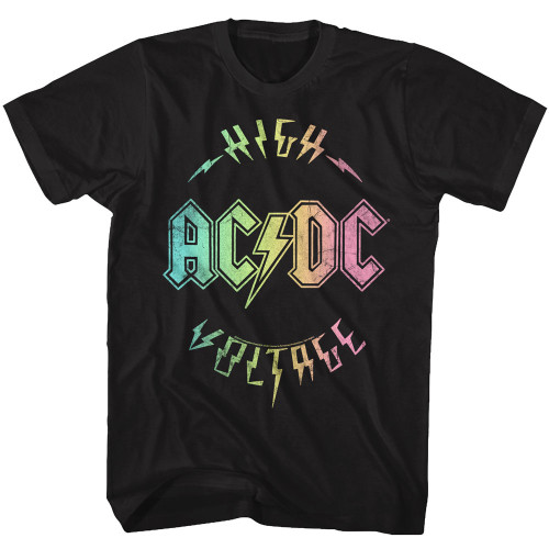 ACDC Multicolor Voltage s/s tee