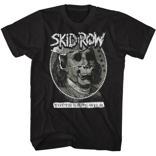 SKID ROW Tシャツ YOUTH GONE WILD Skid Row Youth Gone Wild White T-Shirt | Forbidden Geek