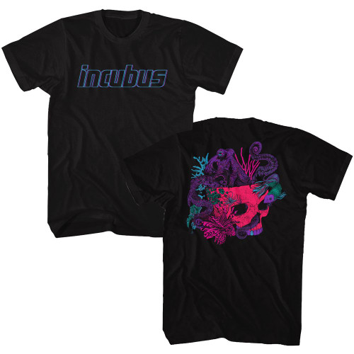 Incubus Octopus Skull black s/s tee