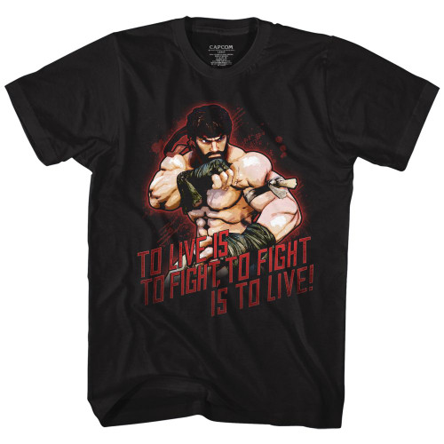 STREET FIGHTER KEN VS RYU s/s tee