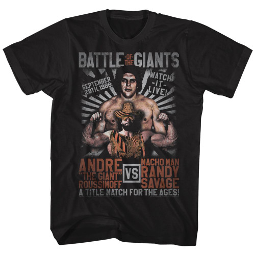 ANDRE THE GIANT VERSUS MATCH s/s tee