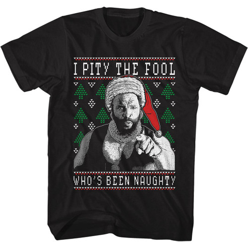 MR. T MR T. WHOS BEEN NAUGHTY s/s tee