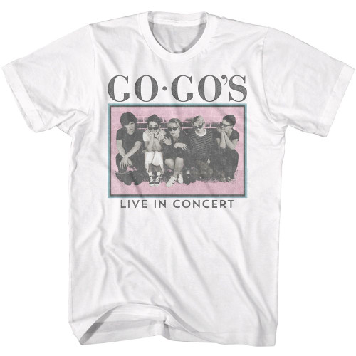 THE GOGOS THE GOGOS LIVE IN CONCERT s/s tee