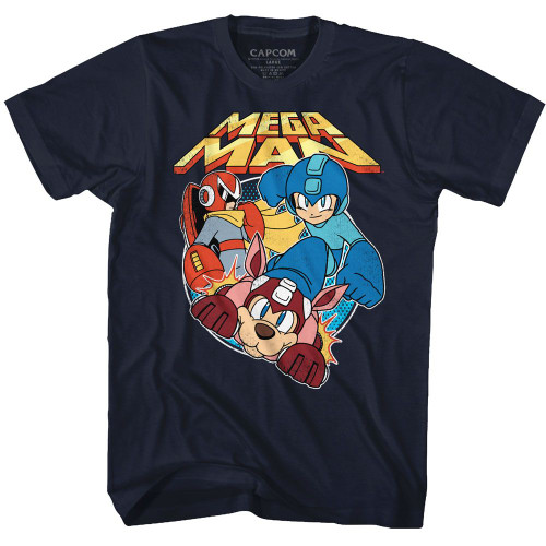 MEGA MAN FLAT COLORS s/s tee