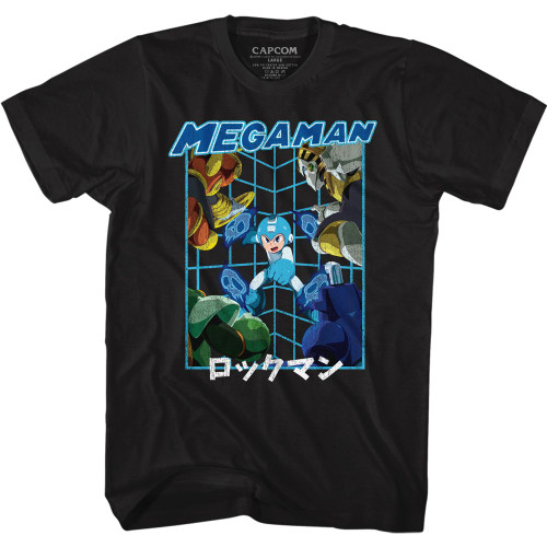 MEGA MAN MEGAMAN SKULLS s/s tee