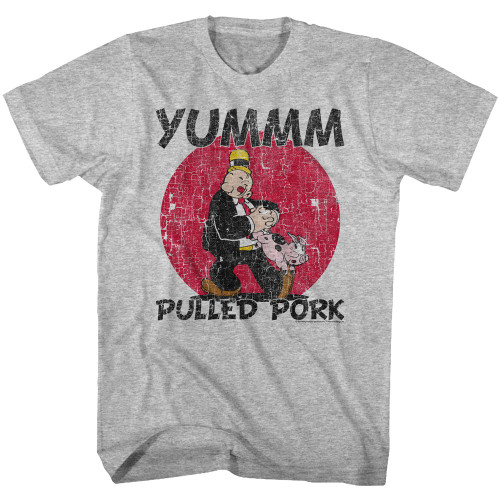 POPEYE PULLED PORK s/s tee