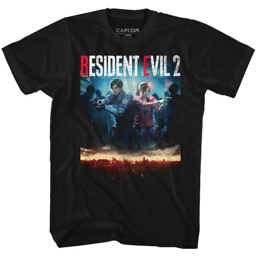 RESIDENT EVIL RE2MAKE COVER s/s tee