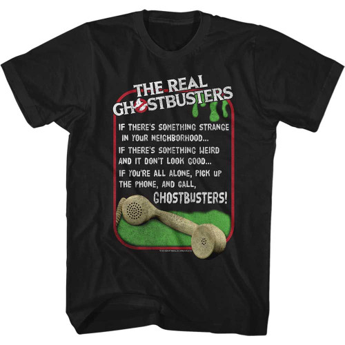 THE REAL GHOSTBUSTERS SOMETHING STRANGE s/s tee