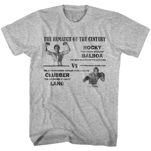 ROCKY MATCH OF THE CENTURY s/s tee