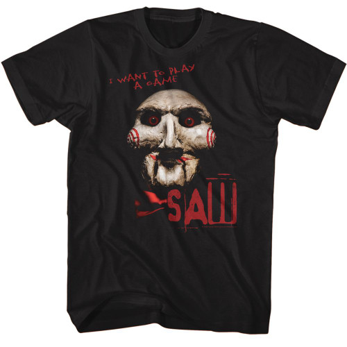 SAW SAW-I WANT TO PLAY s/s tee