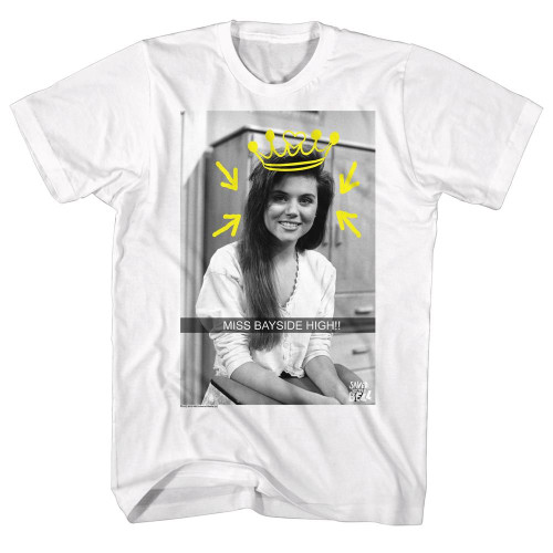 SAVED BY THE BELL MISS BAYSIDE SNAP s/s tee