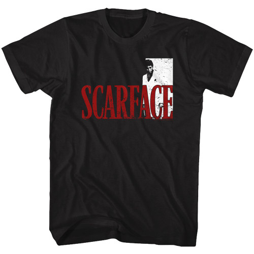 SCARFACE SFREDWHT s/s tee