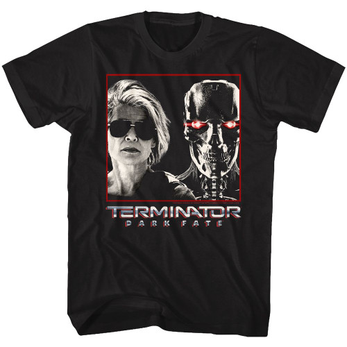 TERMINATOR DARK FATE SARAH AND REV9 s/s tee