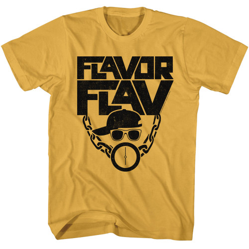 Flavor Flav Hat Glasses Clock mens t-shirt