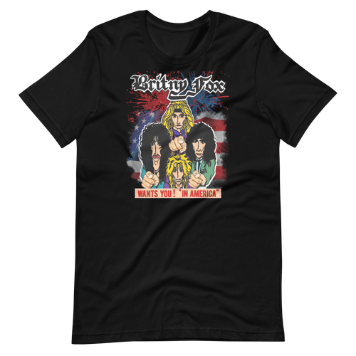 Britny Fox Wants You tee