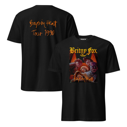 Britny Fox Boys In Heat 89-90 Short-Sleeve Unisex T-Shirt