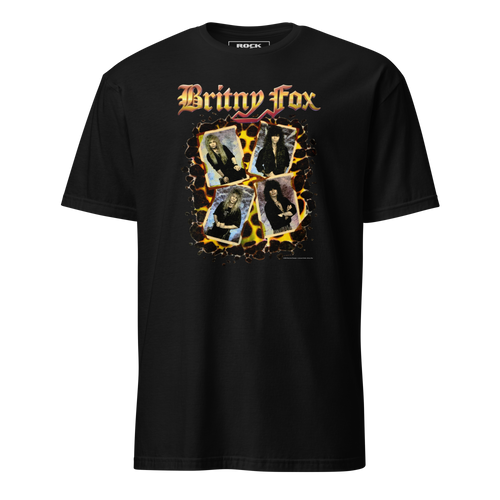 Britny Fox – Boys In Heat Leopard Print Short-Sleeve Unisex T-Shirt