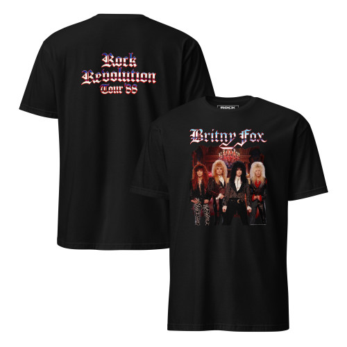 Britny Fox Rock Revolution 88 Tour Short-Sleeve Unisex T-Shirt
