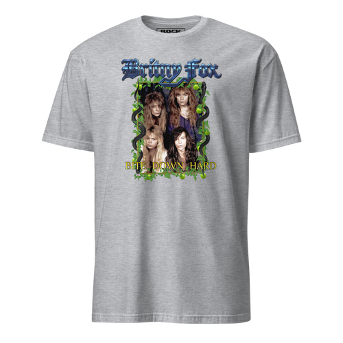 Britny Fox Bite Down Hard Rockstar Original Short-Sleeve Unisex T-Shirt