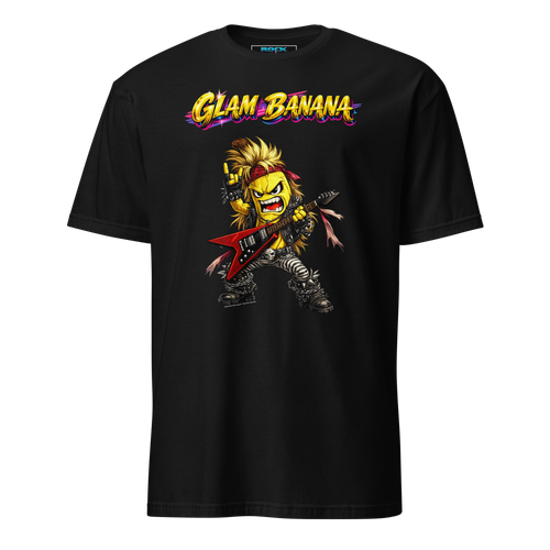 Rockstar Glam Banana Short-Sleeve Unisex T-Shirt