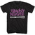 Naughty By Nature 2 Color Logo black s/s tee