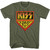 KISS ARMY GREEN s/s tee